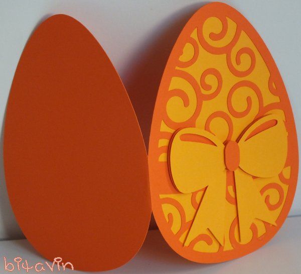 bitavin's Bastel-Blog: Osterei-Karte bitavin's Bastel-Blog: Osterei-Karte