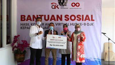 Via bank bjb Bantuan Tabungan SimPel dari OJK disalurkan pada 200 Pelajar 