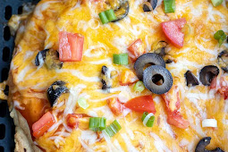 Air Fryer Mexican Pizza Recipe