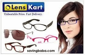 Sunglasses 65% off on Rs. 599, Eyeglasses Rs. 600 off on Rs. 1000, Contact Lenses 40% off on Rs. 1500 – LensKart