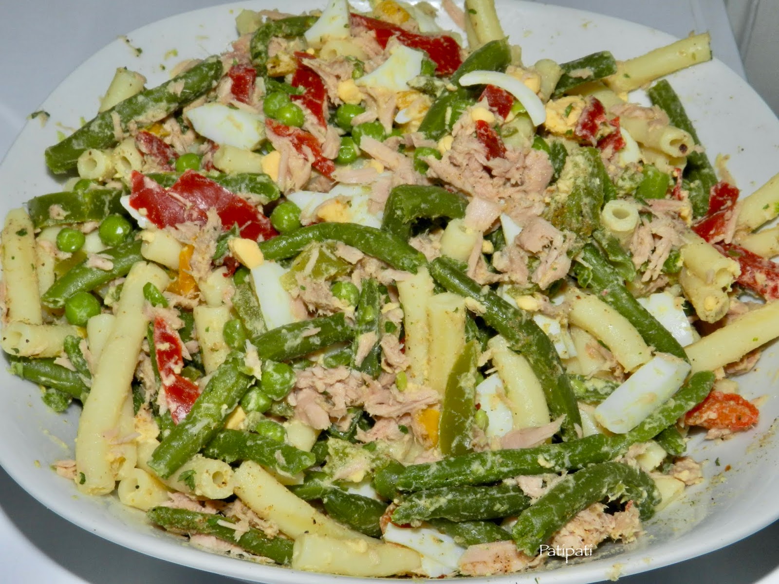Salade de pâtes froides au thon Salade de pâtes froides au thon