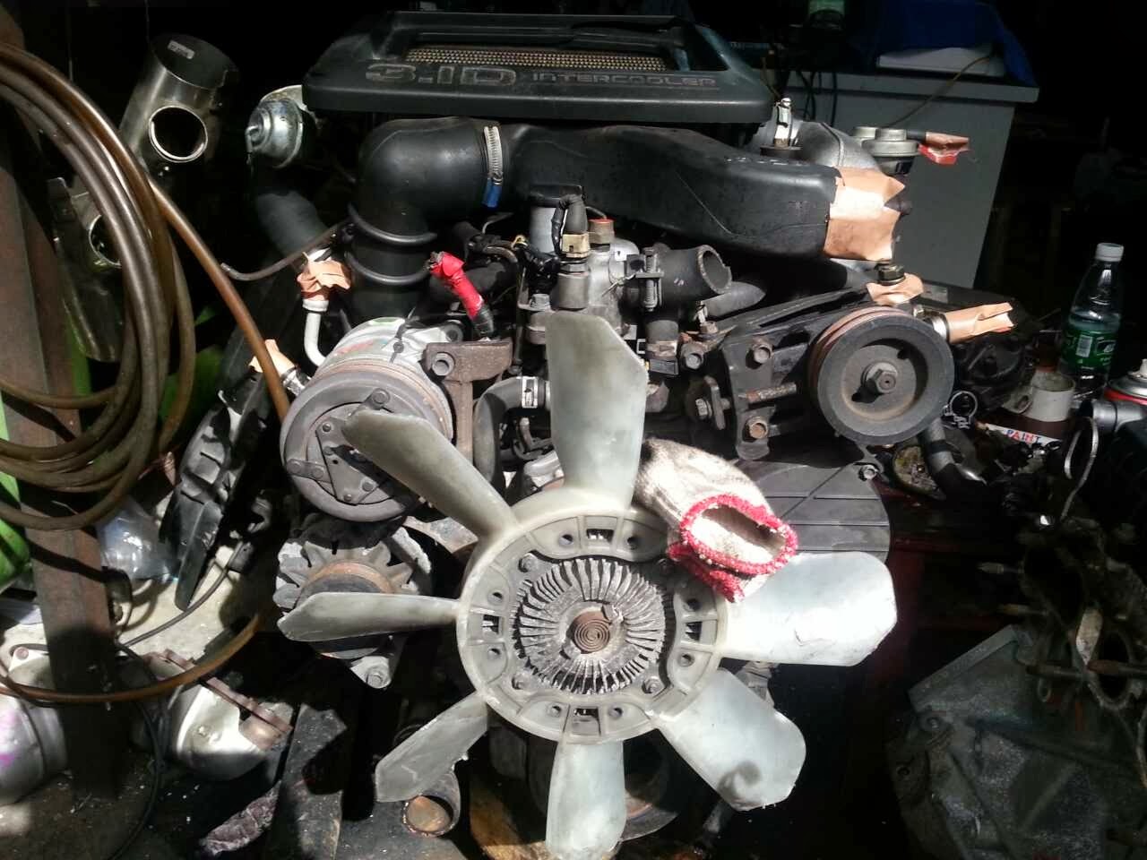 USED ENGINE FROM CHINA: USED ENGINE FROM CHINA: USED 4JG2 ENGINE ASSY