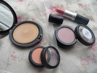 sarahgcosmetics, cosmetics, makeup, review, lipstick, whispersfromangels, blogger, foundation, powder, blusher, eyeshadow, brand, pink, peach, black