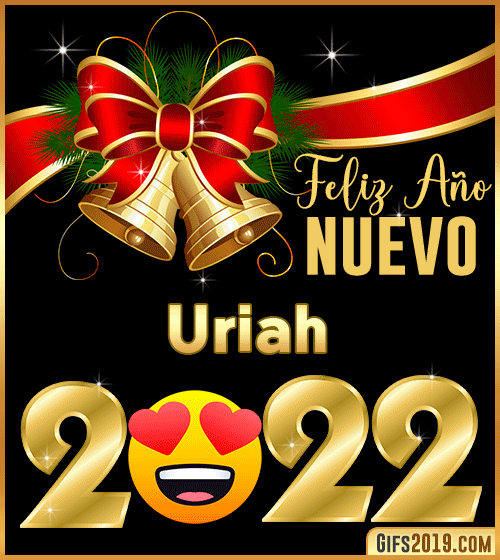 Te deseo Feliz año nuevo 2022 Urian