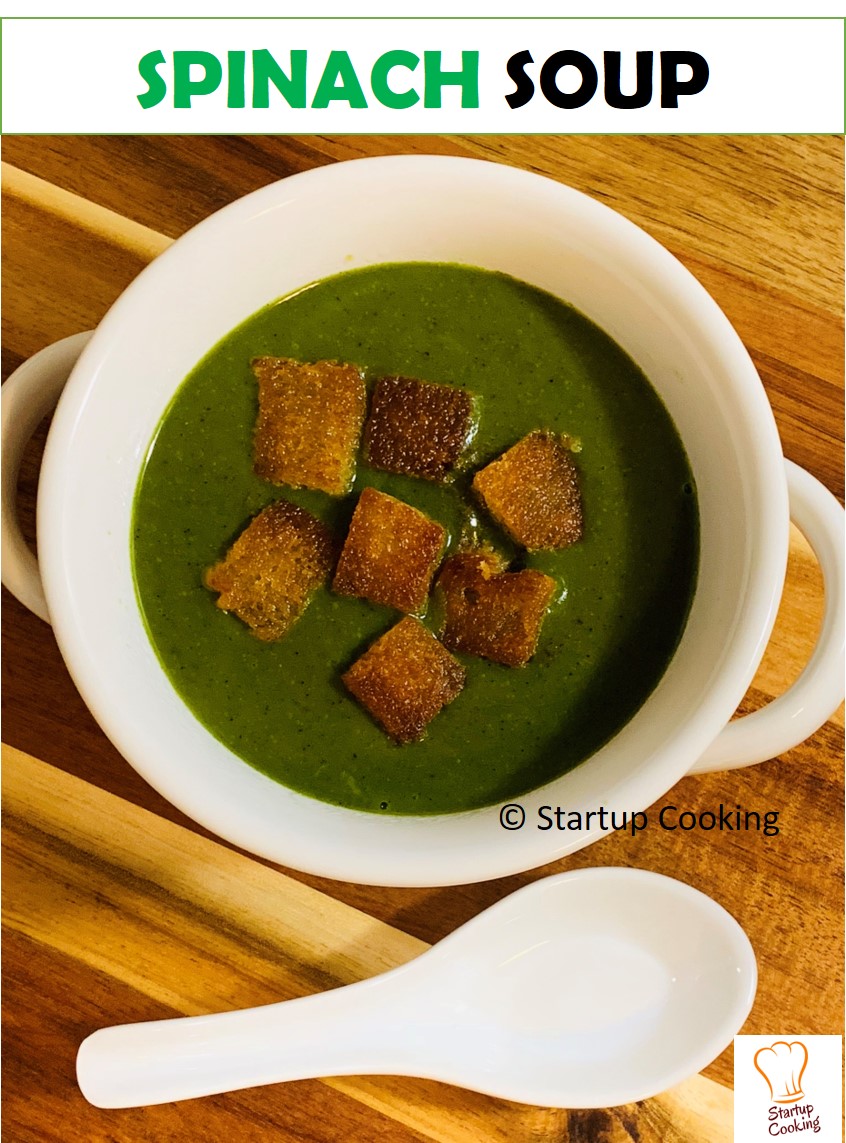 Spinach Soup Recipe Palak Soup Recipe Soup Recipe How to Make