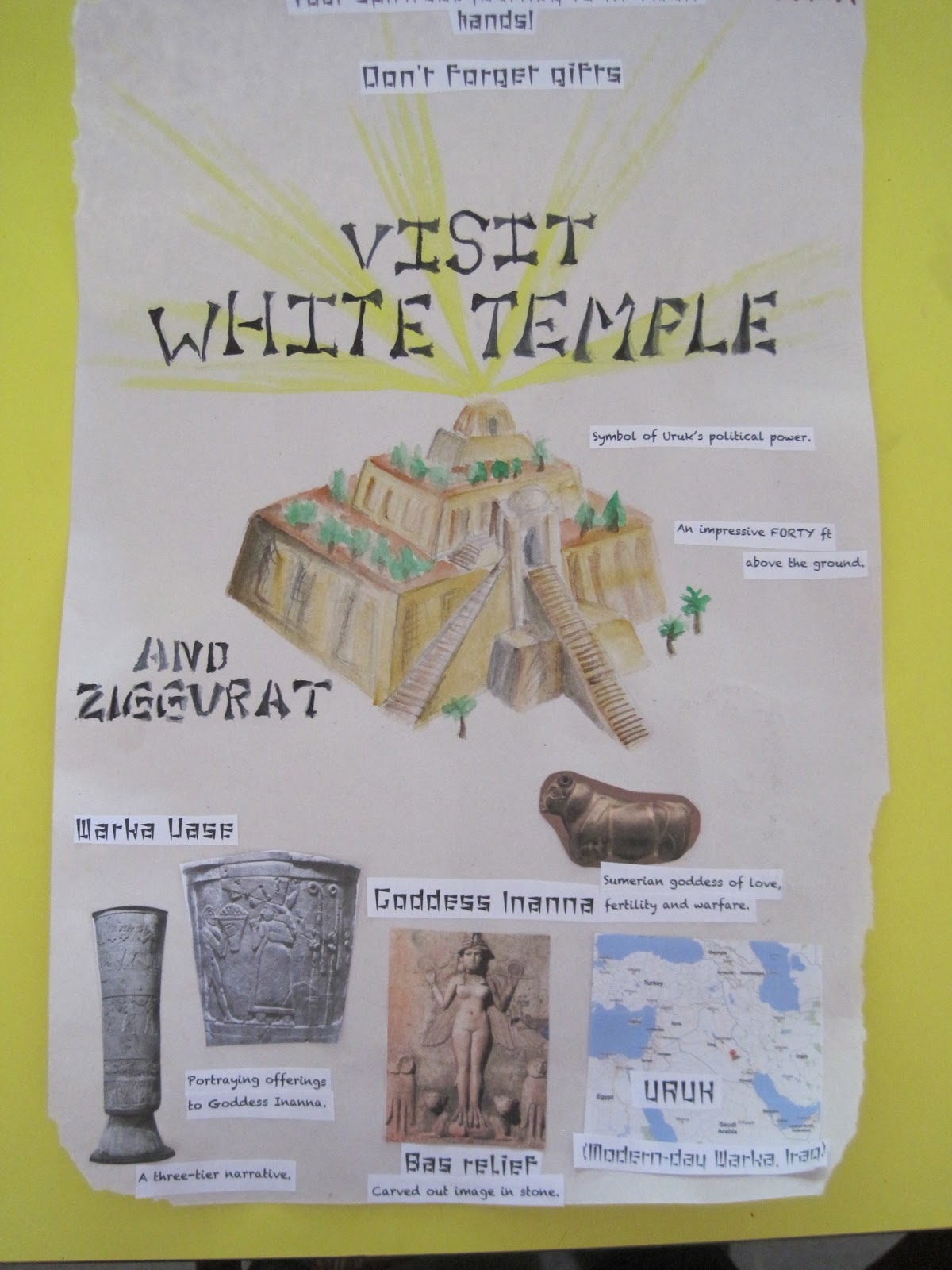 Pinewood Art AP Art History Mesopotamia Projects
