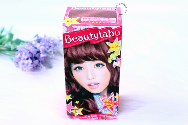Review Beautylabo Hair Color Raspberry Pink