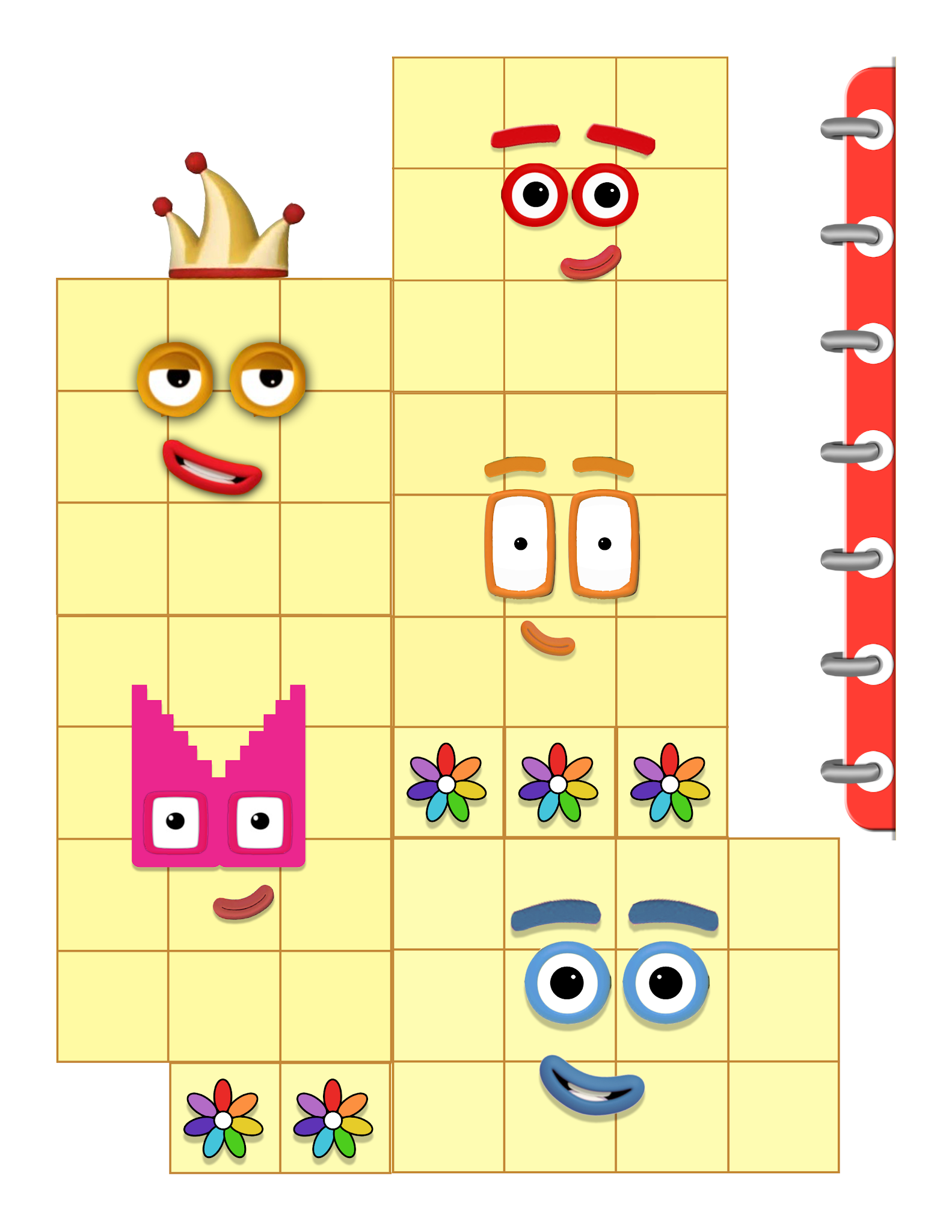 Numberblocks Printables, 50% OFF | www.elevate.in