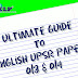 UPSR Tips: Ultimate Guide To UPSR English Language Papers 013 & 014