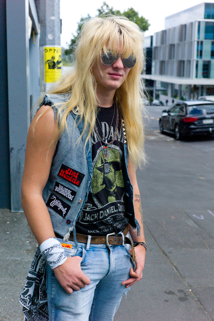 NZ STREET STYLE, FASHION BLOG, WALLACE CHAPMAN: Back to the rock n roll ...