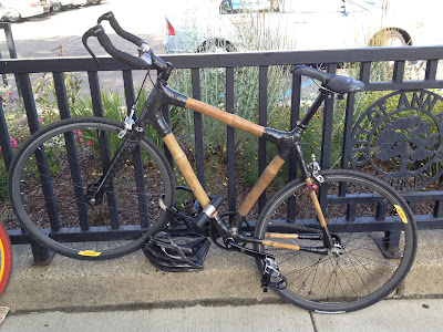 bamboo folding bike