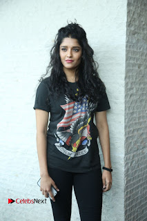 Actress Ritika Singh Stills at Shivalinga Movie Press Meet  0052