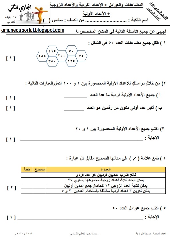 وزير التعليم يعتمد الاختبارات التحريرية لمواد في المرحلتين الابتدائية والمتوسطة جريدة الوطن