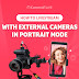 How to Livestream with External Cameras in Portrait Mode (EN/TH)