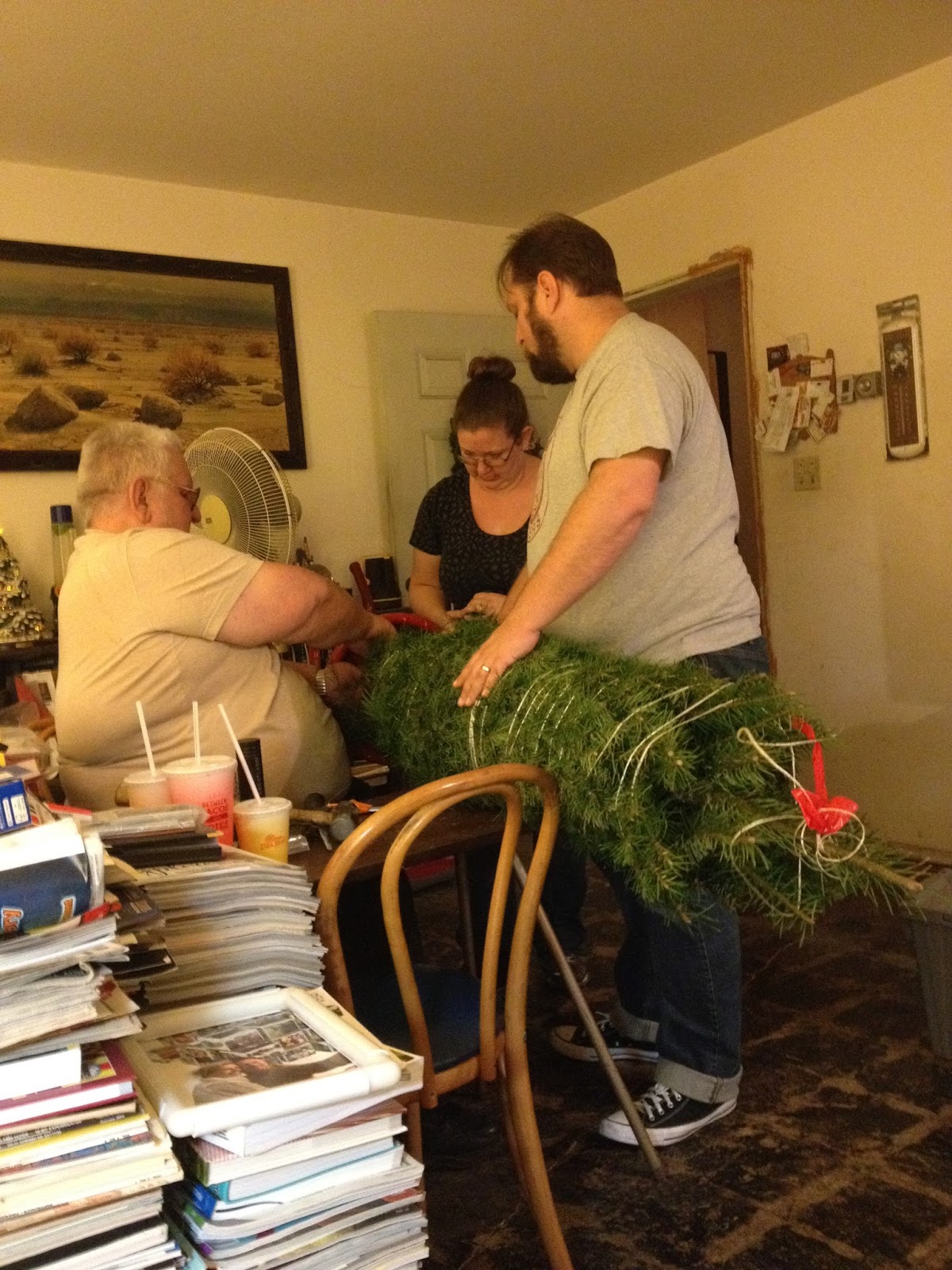 The Stitching Grandma We Have a Christmas Tree