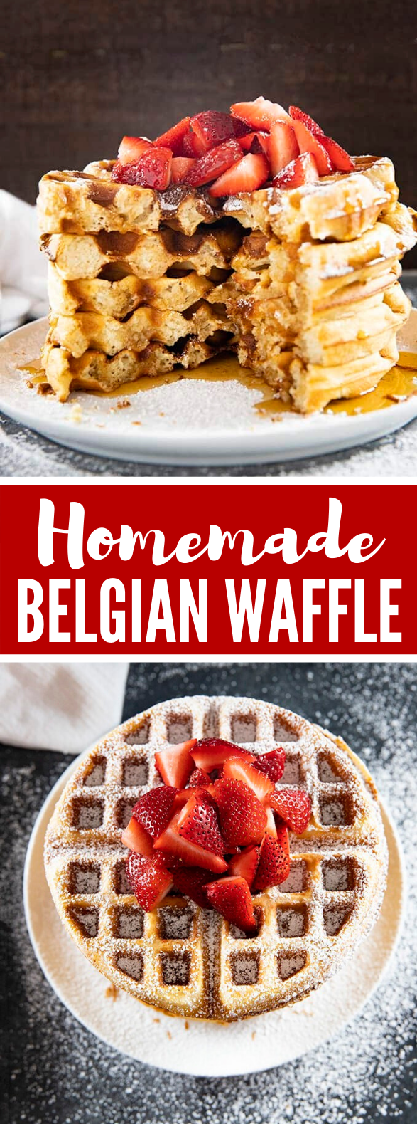 HOMEMADE BELGIAN WAFFLE RECIPE #breakfast #healthy HOMEMADE BELGIAN WAFFLE RECIPE #breakfast #healthy