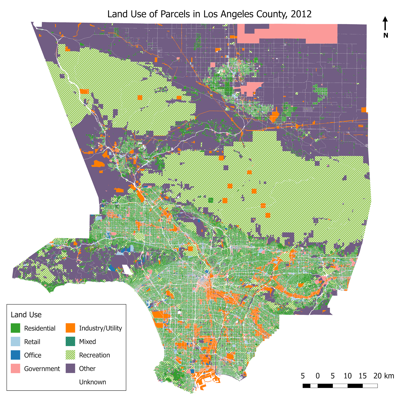 Land Use in Los Angeles County