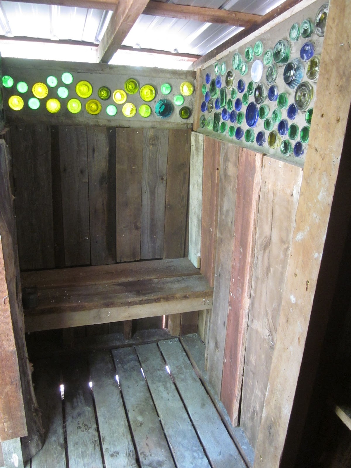 The Upside of a Downturn Glass Bottle brick NE GA Earthship