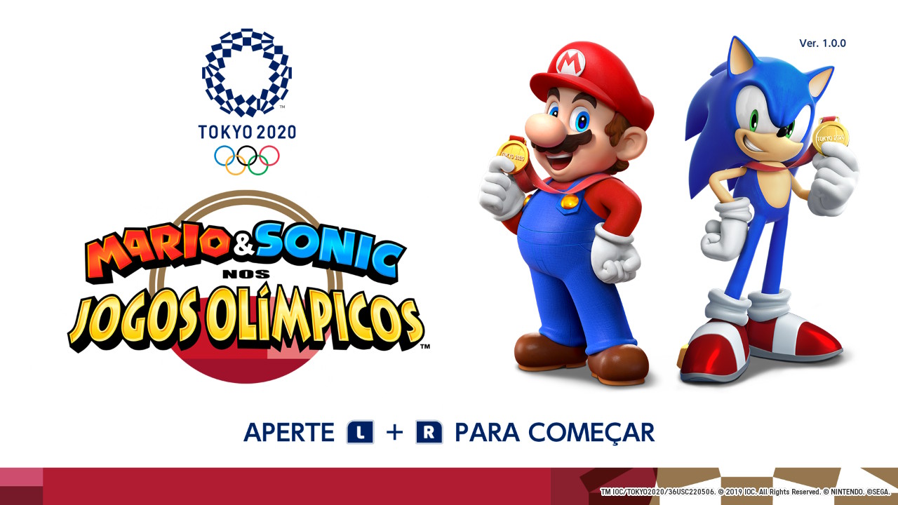 Mario & Sonic at the Olympic Games com opção Português do Brasil