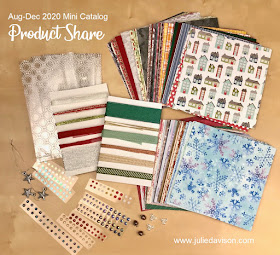 Stampin' Up! Aug-Dec 2020 Mini Catalog Product Share -- offered by Julie Davison, www.juliedavison.com #stampinup