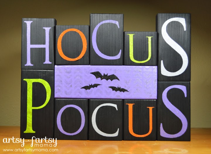 Hocus Pocus Blocks at artsyfartsymama.com #Halloween #MSHalloween