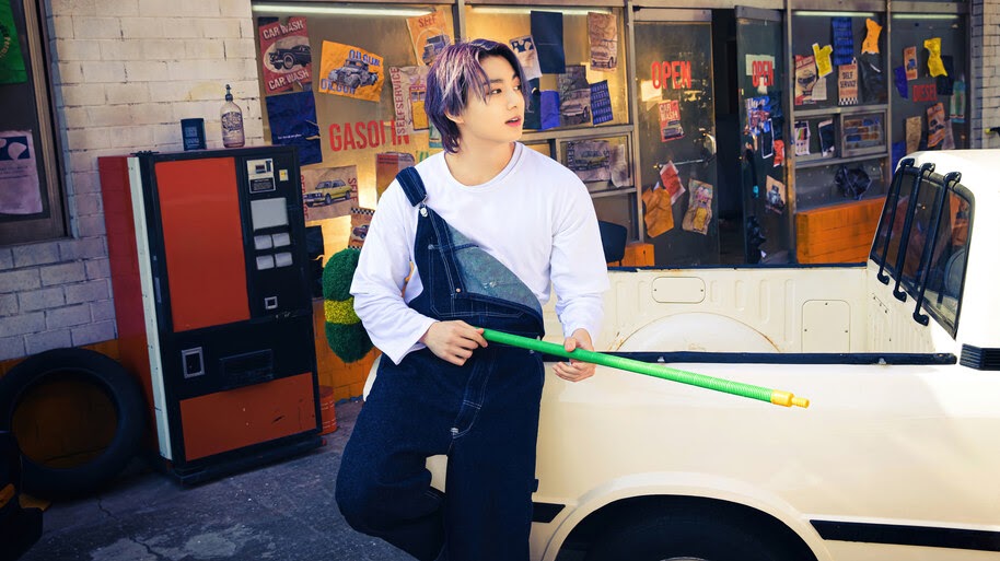BTS Kpop Butter Jungkook Car 4K #8980a Wallpaper