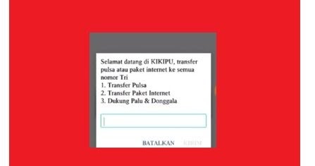 Cara Transfer Kuota Paket Internet Tri Sesama Operator Tri Cara Cek Sisa Paket