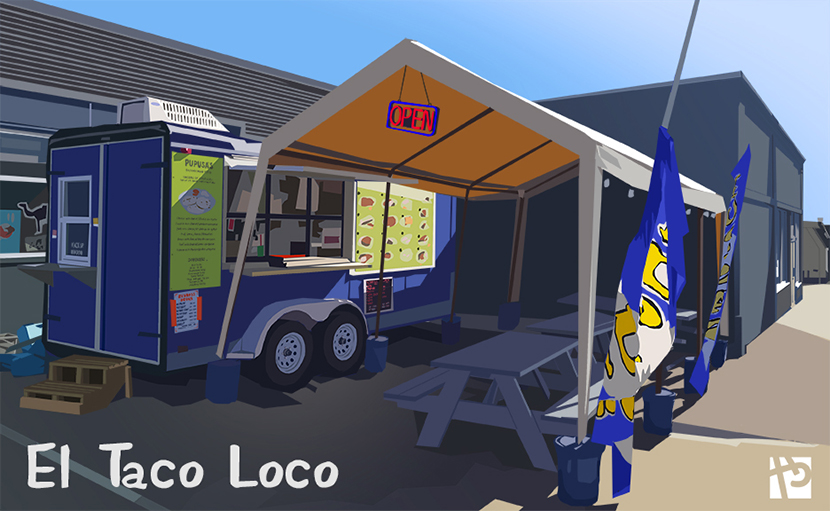 El Taco Loco taco truck!