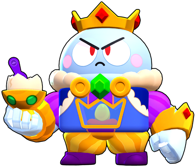 Brawl Stars King Lou Skin PNG