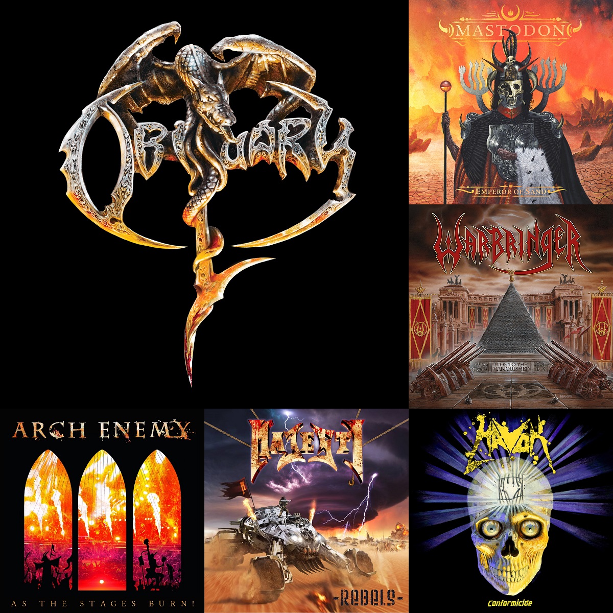 All Hail Metal Metal Album Releases in March 2017