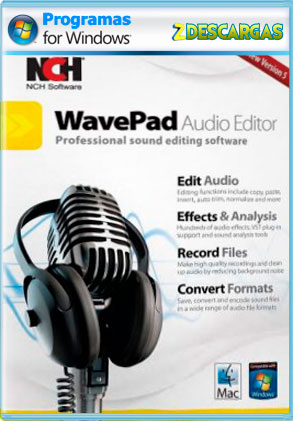 WavePad Sound Editor Última versión 2020 full crack