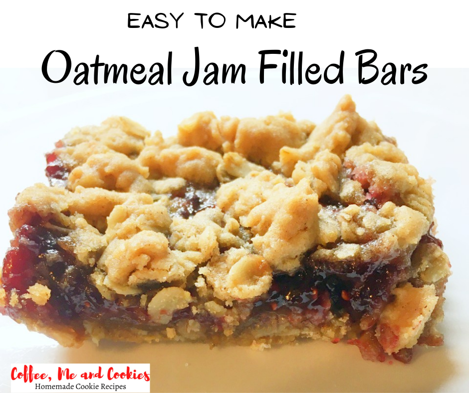 Oatmeal Jam Filled Bars