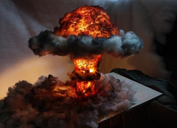 Nuclear Explosion Lamp