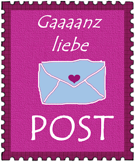 Briefmarken-Clipart "Ganz liebe Post"