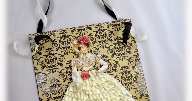 Glitter Tart Designs: No Sew Ribbon Doll Tutorial