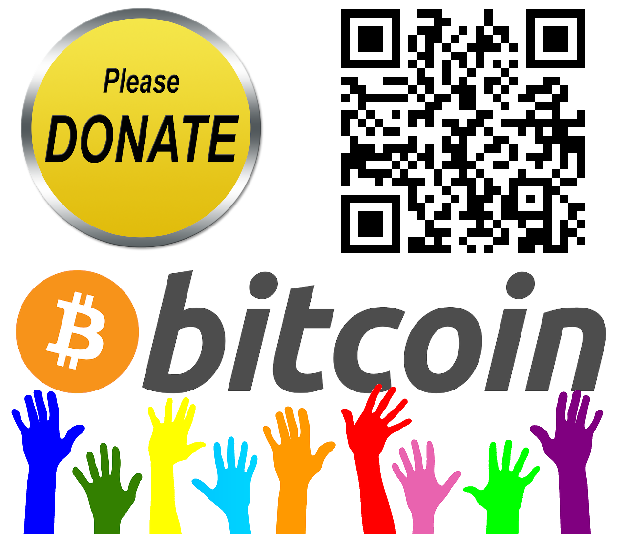 anyone donating bitcoin