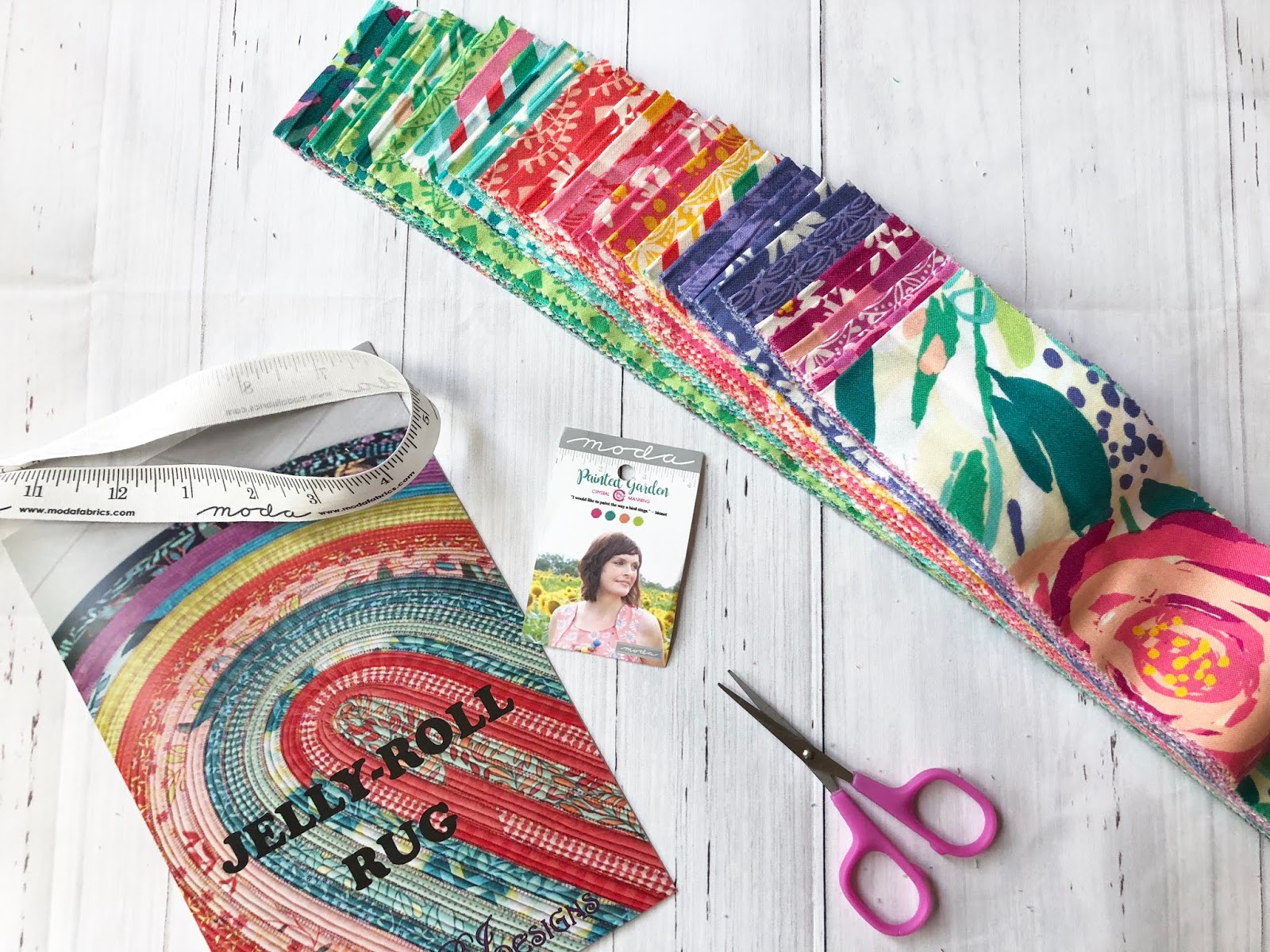 Miss Andrea Quilts JellyRoll Rug Tips and Tricks