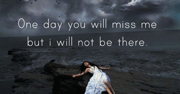 Holy Lines Worldwide Poetry Station One Day You Will Miss Me