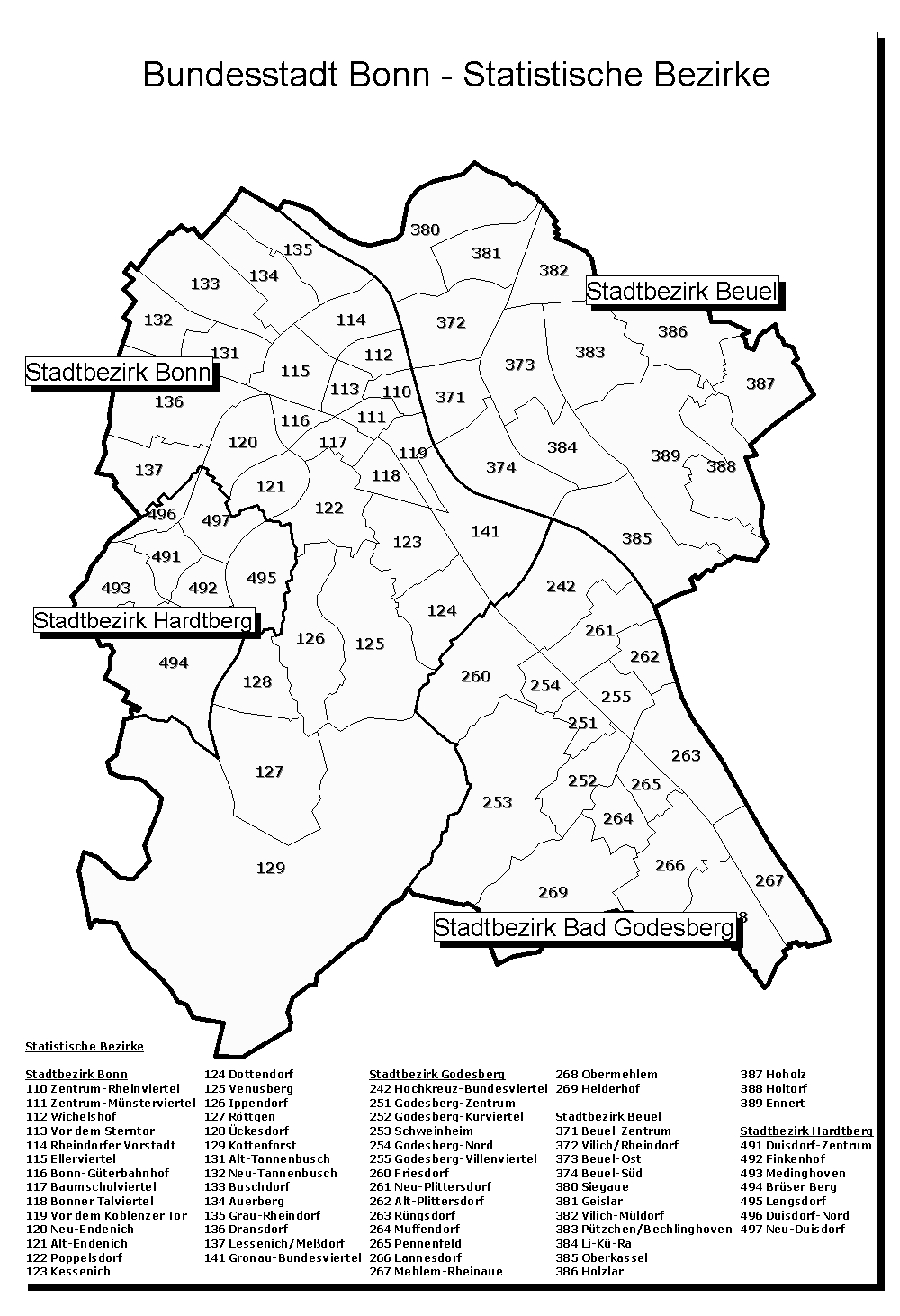 KultNews: Rubrik-Antworten: Bonner Stadtgliederung KultNews: Rubrik-Antworten: Bonner Stadtgliederung