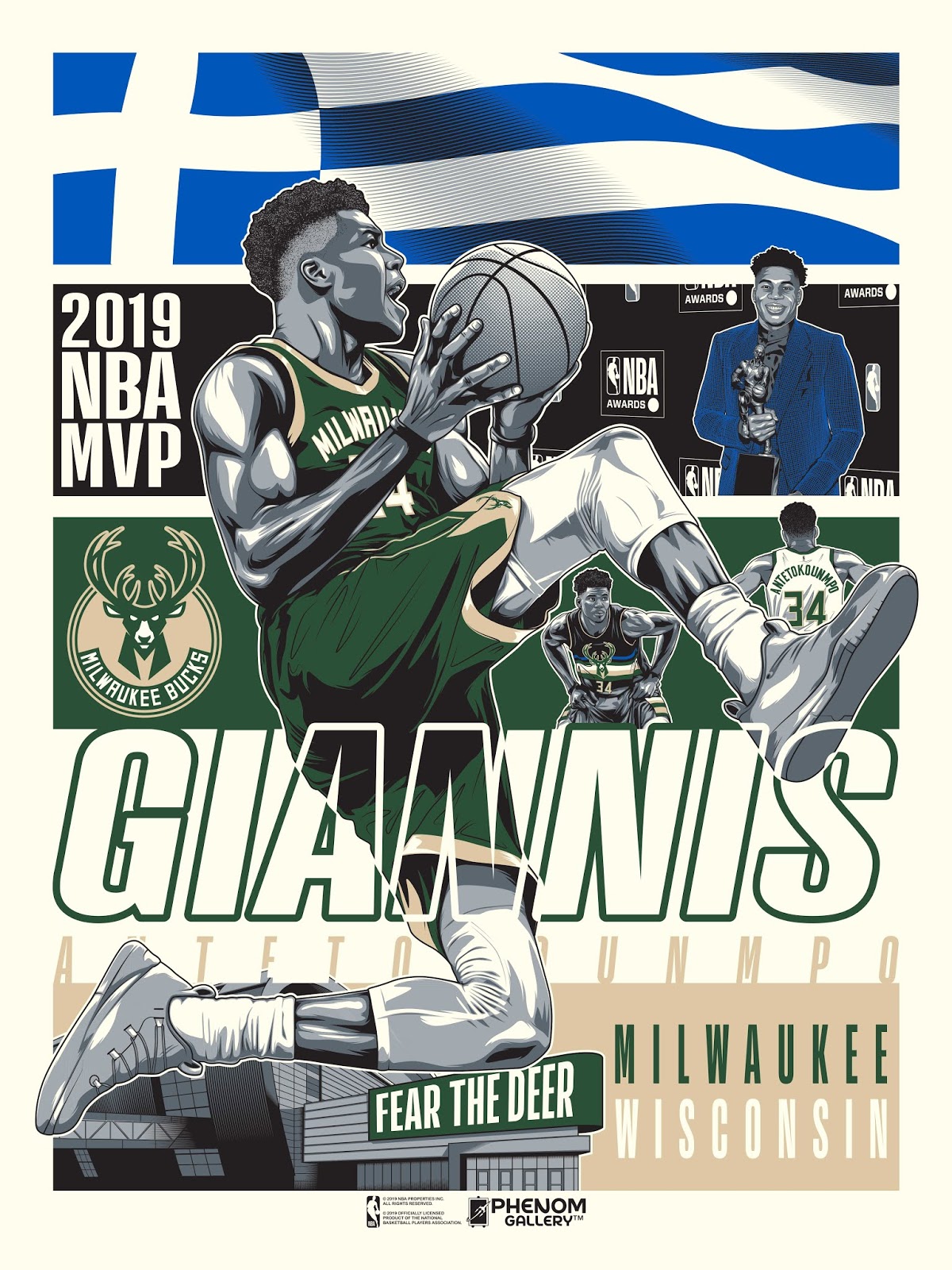 giannis antetokounmpo bucks icon edition