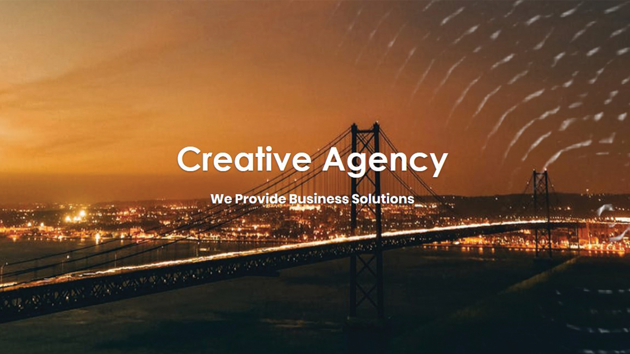 Homepage with Jquery Water Ripples Effects