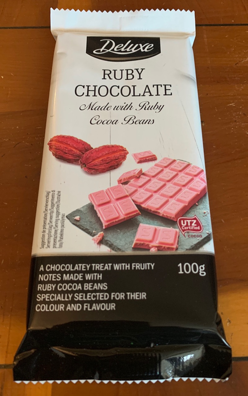 FOODSTUFF FINDS Deluxe Ruby Chocolate (Lidl) By Cinabar
