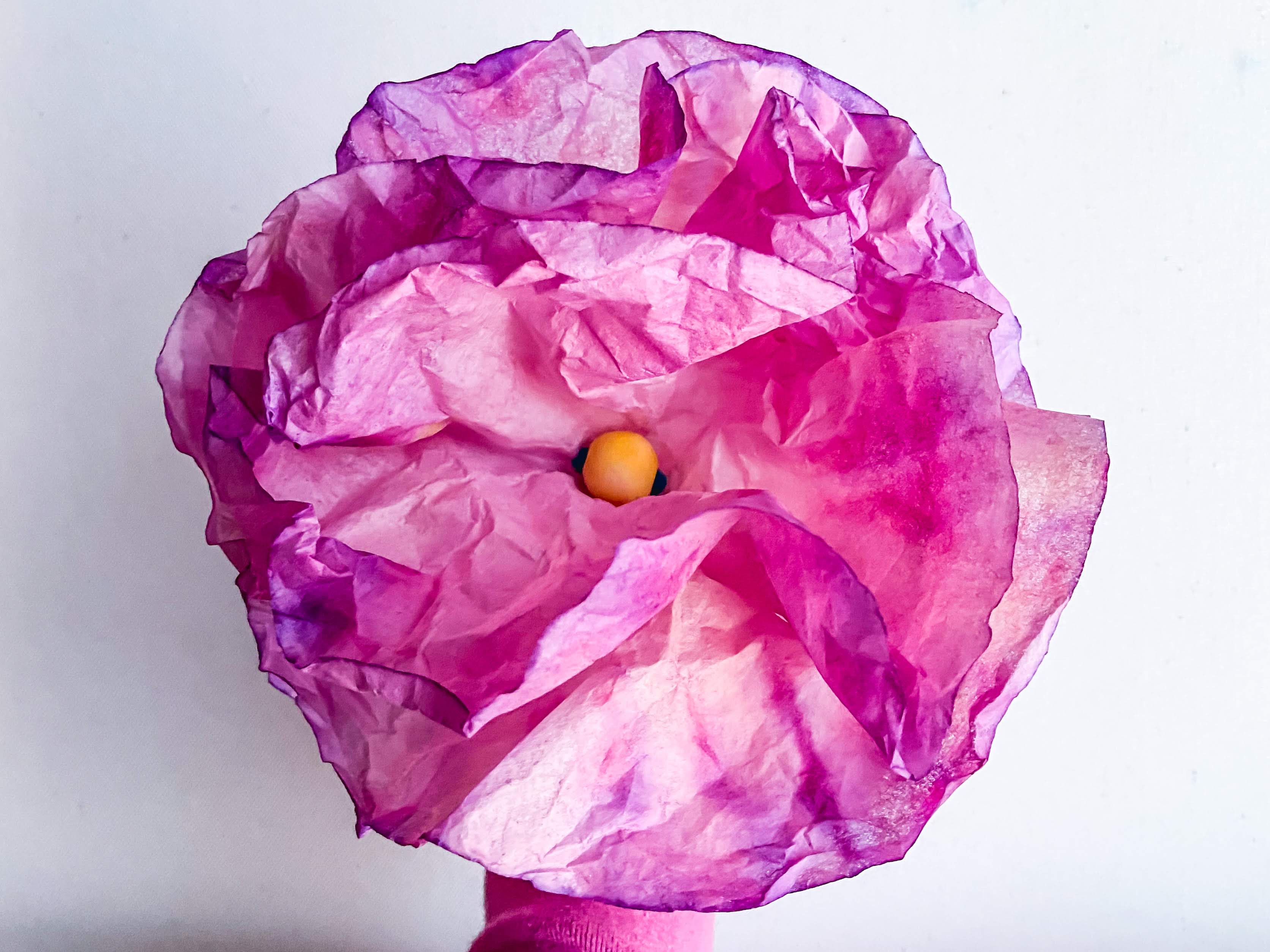 MAKE IT Coffee Filter Watercolor Flowers