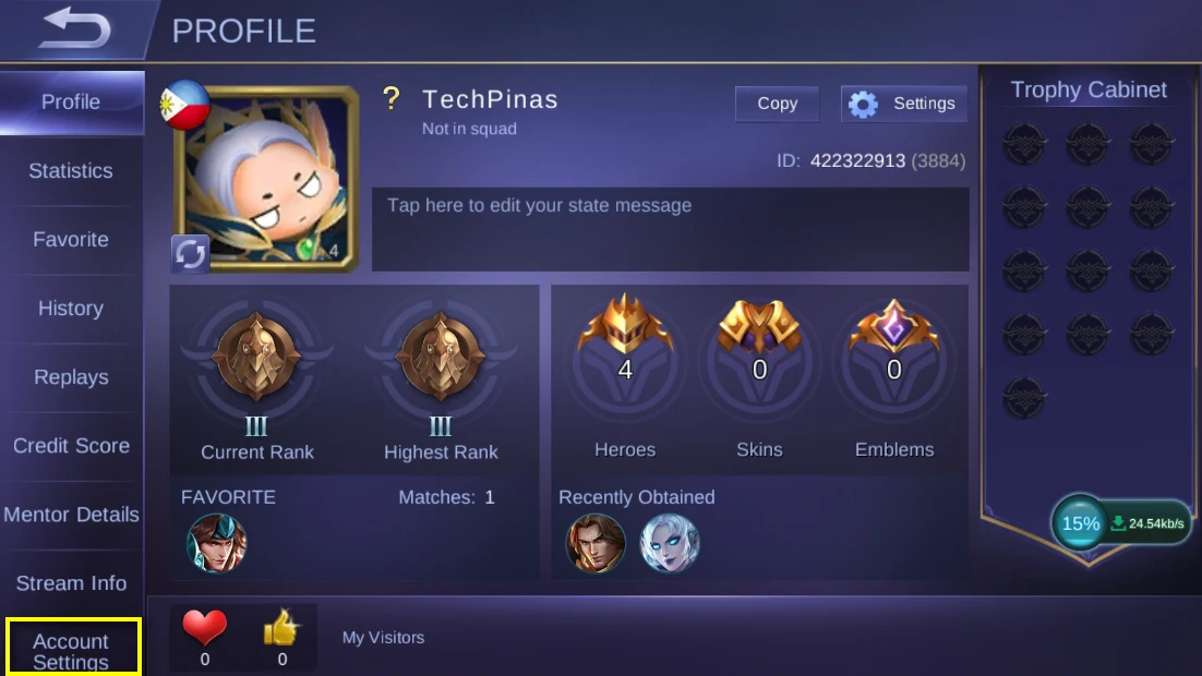 How To Transfer Mobile Legends Account From Old To New Android 