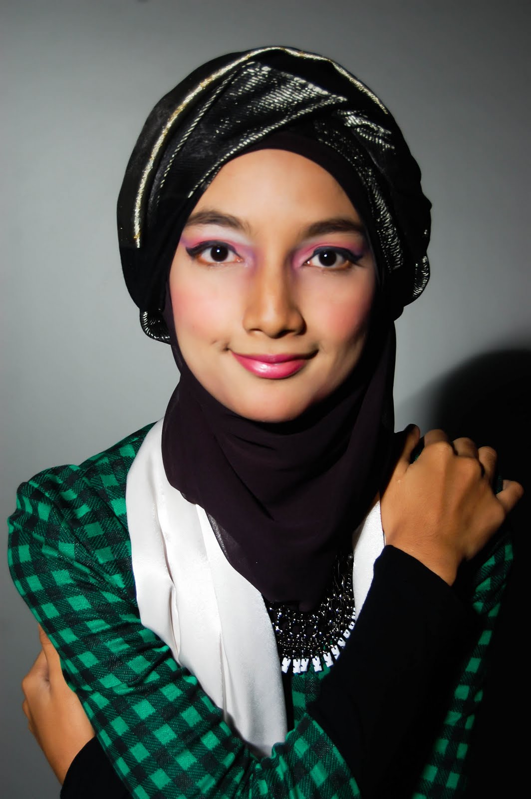 Beautiful Hijab  in Malaysia female Fashion Collections 