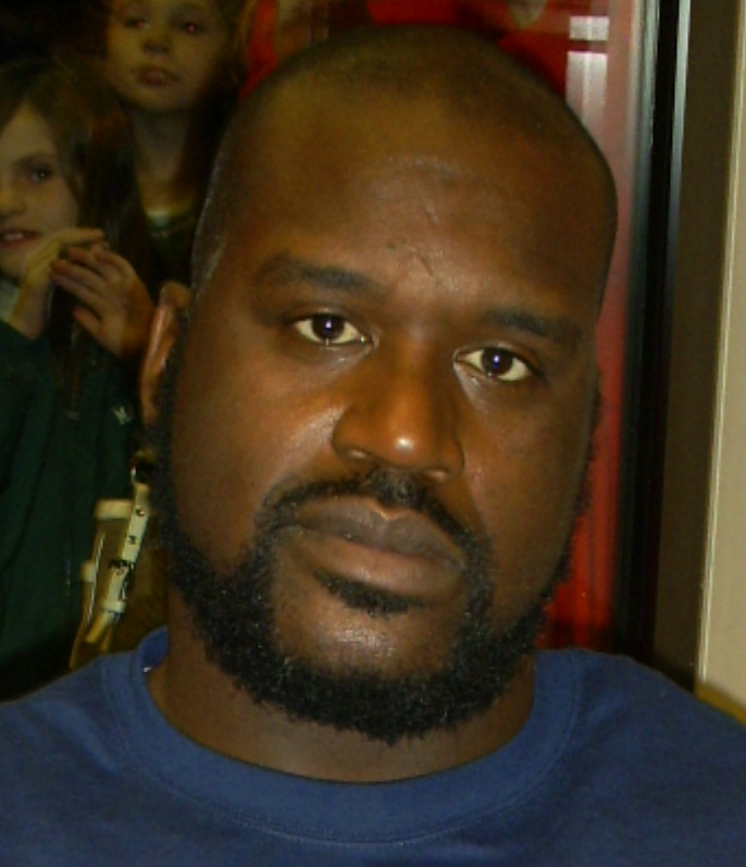 Shaquille Rashaun "Shaq" O'Neal giving sad look to camera and converted to islam