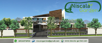 Desain Taman Minimalis dan Taman Tropis