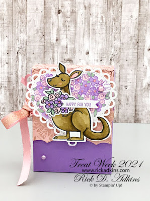 Treat Week 2021 day 2 project featuring the Kangaroo & Company Bundle Russel Stovers Treat Box Click here to learn more