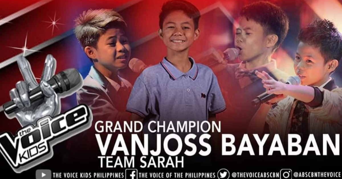 Vanjoss Bayaban wins 'The Voice Kids Philippines' season 4 WowCordillera