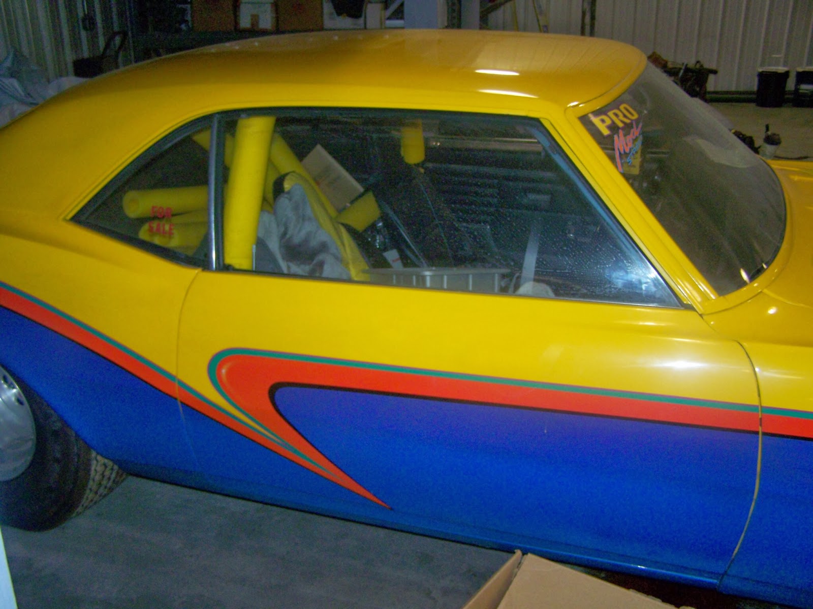 Towing 1968 Pro Street Camaro